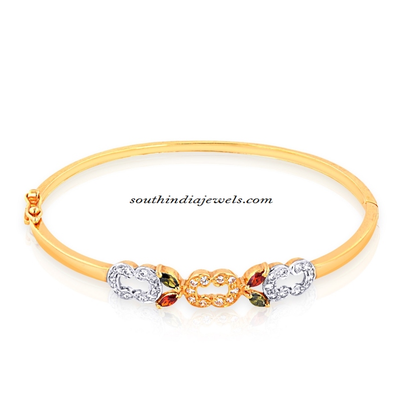 Gold Bracelets for women - South India Jewels
