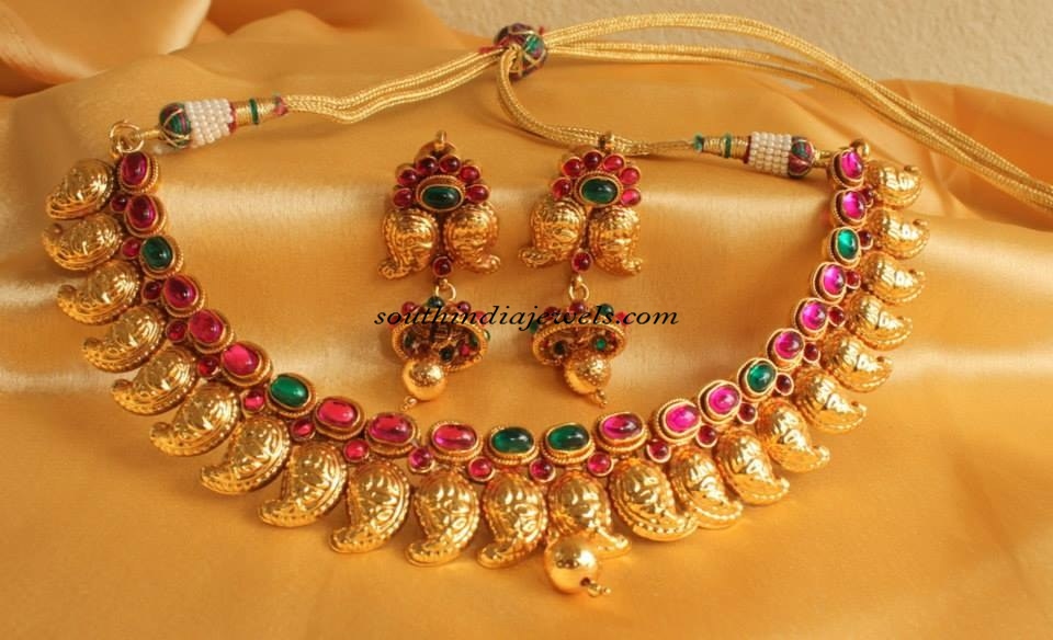 Kemp Jewellery mango necklace set