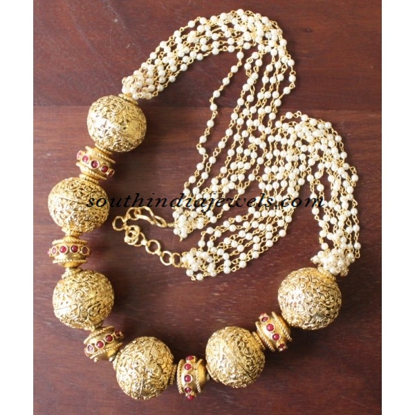 Pearl Jewellery : Bead Necklace