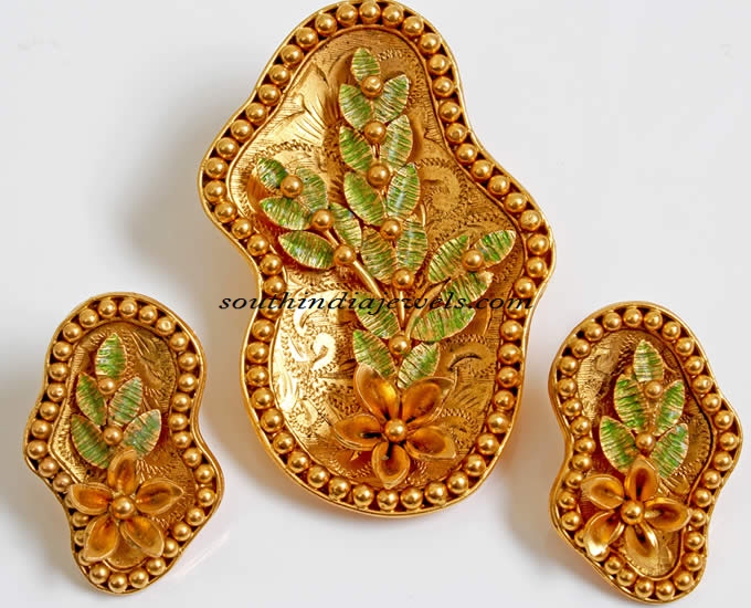 Pendant set designs from PNG jewellers