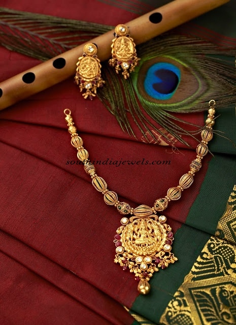 Temple Jewellery Necklace set