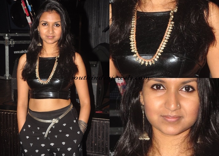 Bhavana Reddy in fashion jewellery
