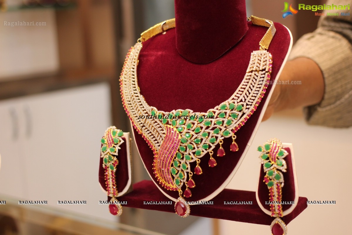 At Chaahat fashion Jewellery Launch Choker designs