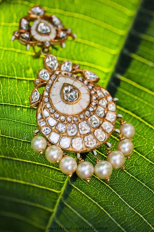 southsea pearl earrings
