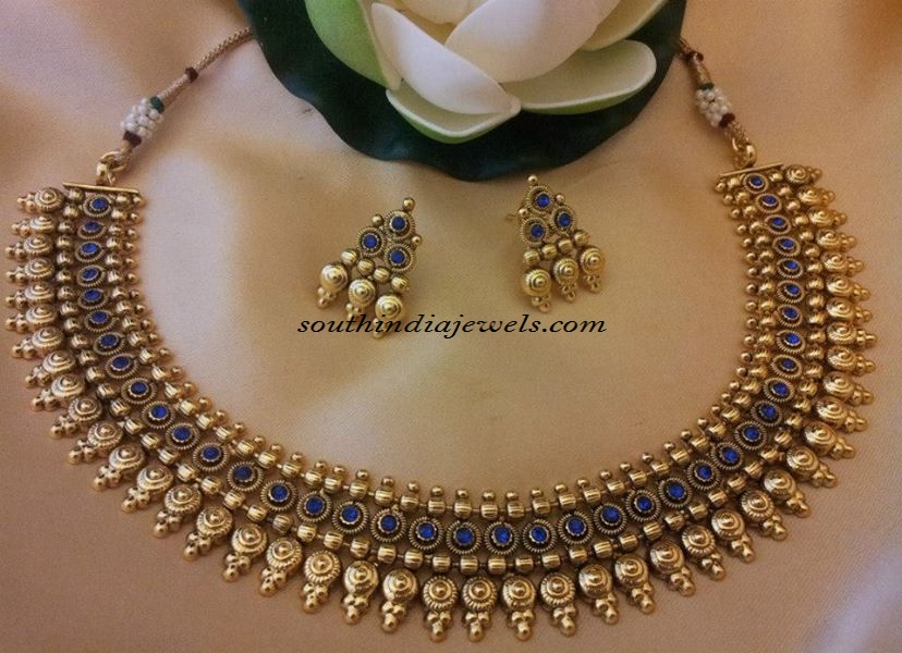 antique jewellery necklace set