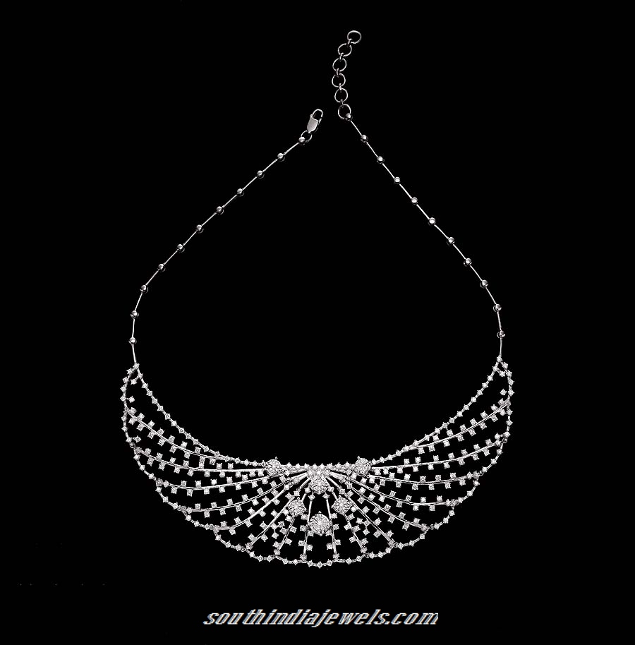 tanishq diamond necklacce