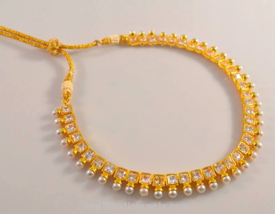 1-Gram-gold-Kundan-necklace