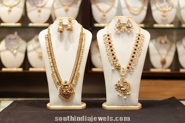 Latest long necklace designs 2015