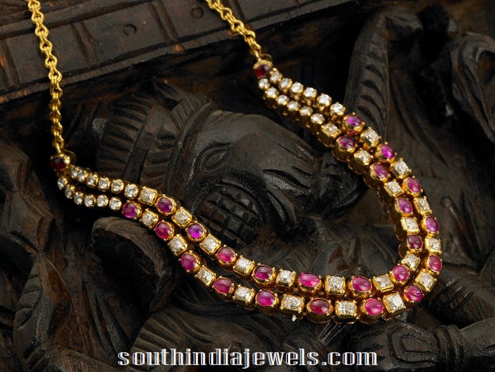 yer Ruby Polki Necklace from Arnav Jewellers
