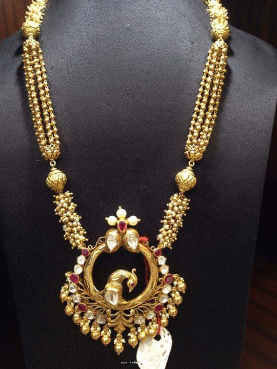 60 Grams gold long necklace