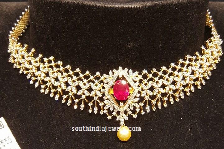 Latest Design Diamond Necklace from BJ