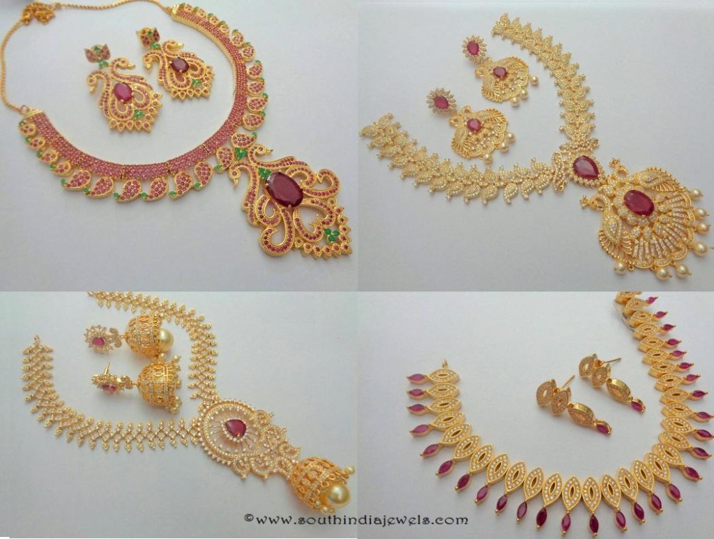 Imitation Ruby Jewellery Sets