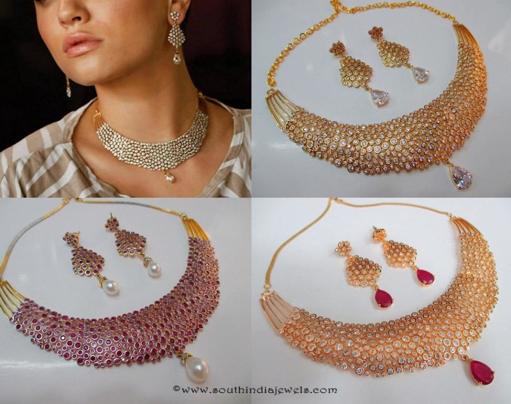 Imitation AD Choker Set Collections from Simma Jewels
