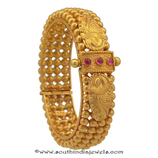 Gold bangle kada on sale design