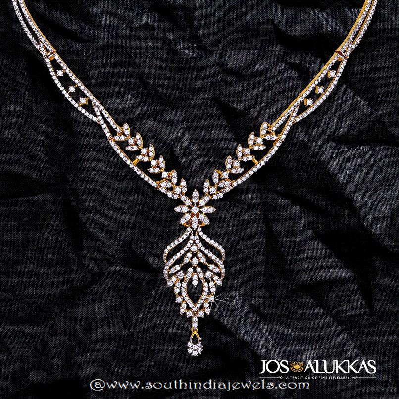 Beautiful Diamond Necklace from Josalukkas