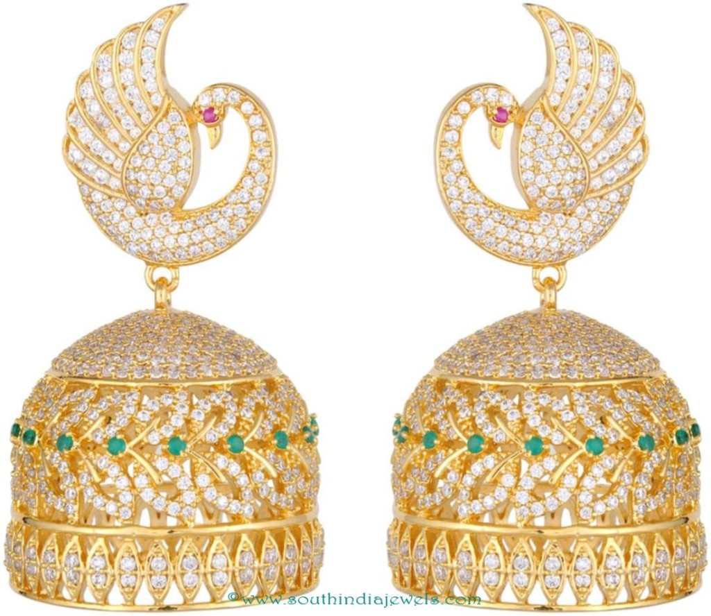 One ram Gold Plated Jhumi Online