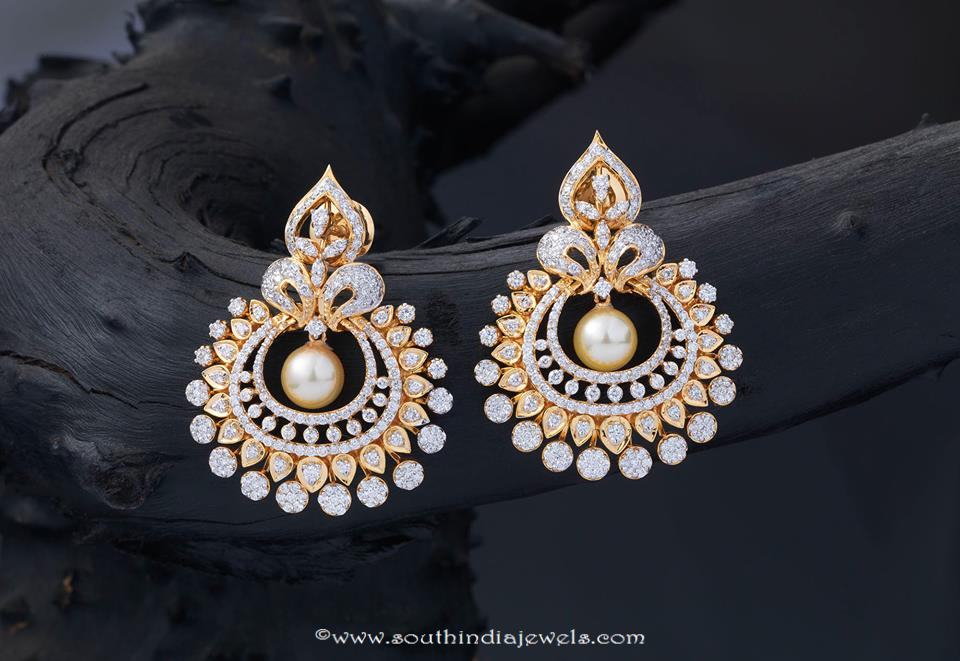 Gold Pearl Earrings From Creations Jewellery
