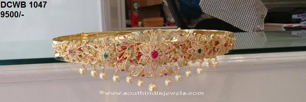 Gold Plated Bridal Vadanam From Dimple Collections