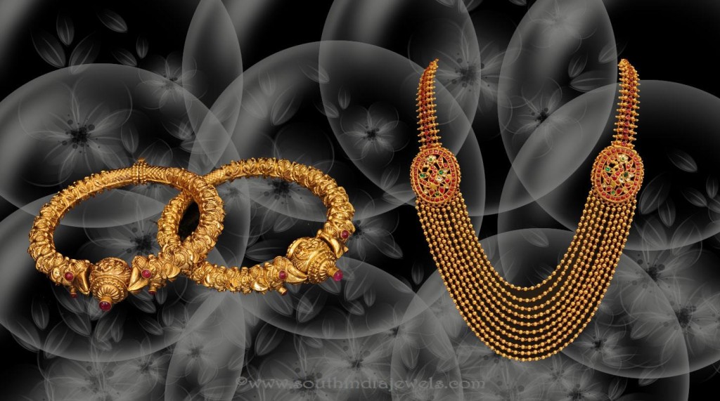 Gold Jewellery Designs from Sri Raja Rani Jewellers