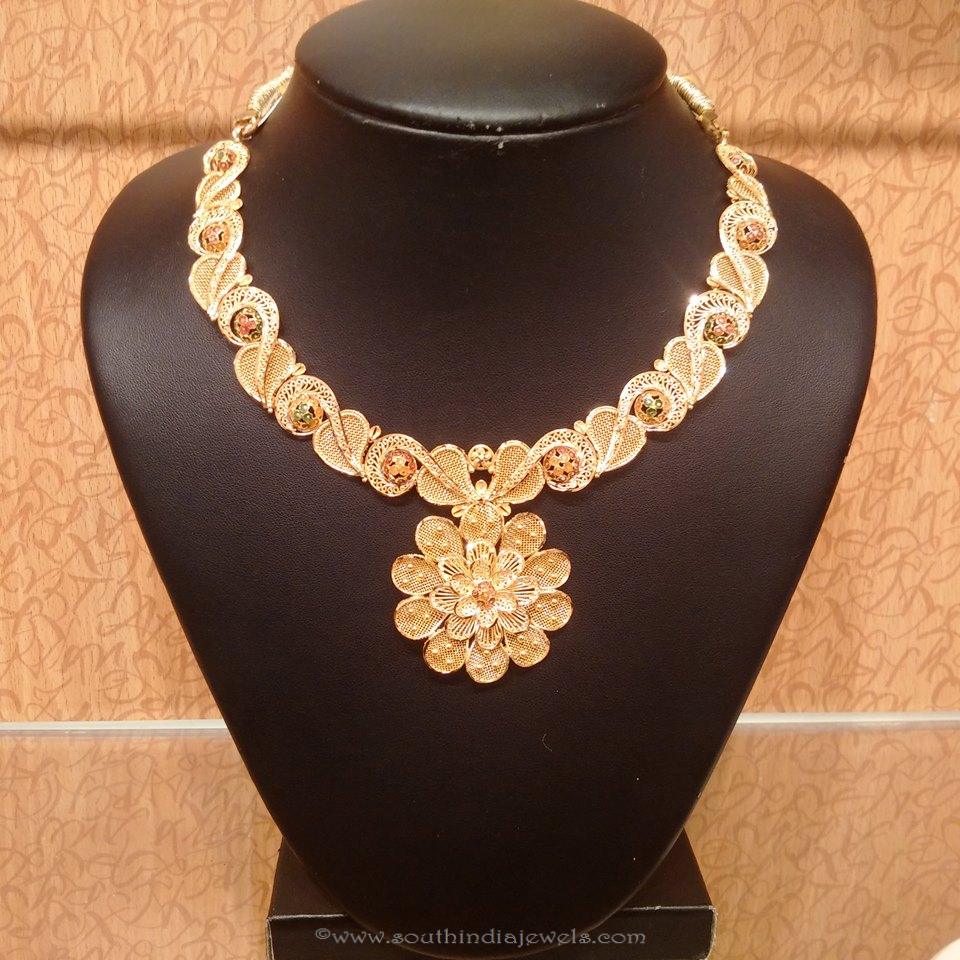 Necklace designs hot sale with weight