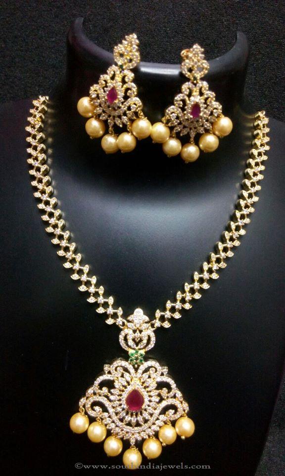 Short Wedding Necklace from RS Designs