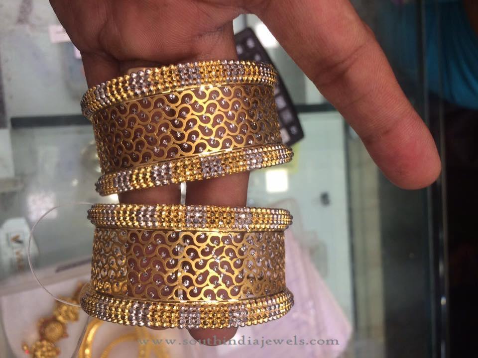 50 Grams Gold Designer Bangle