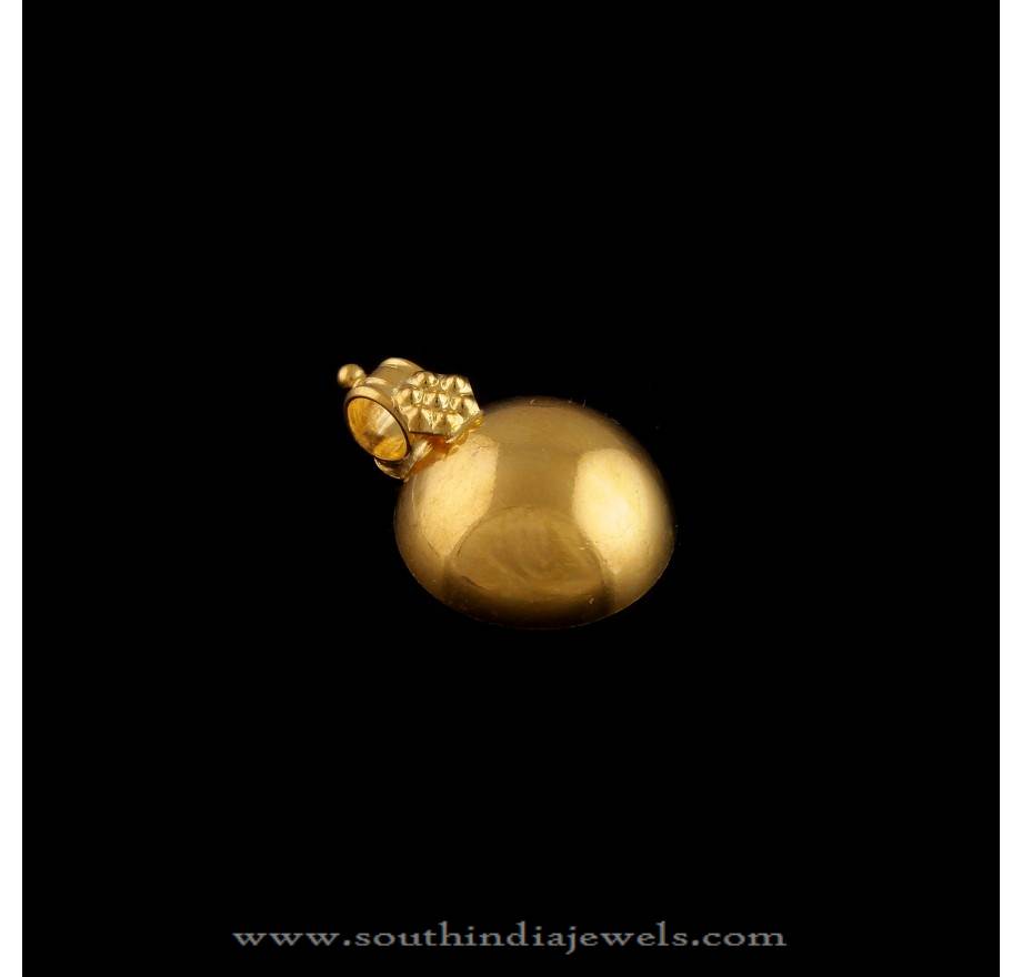 Gold Thali Designs from DAR Jewellery