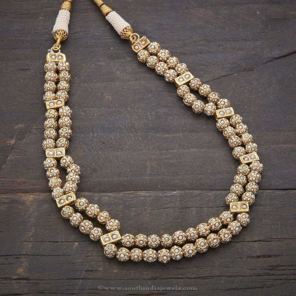 Designer Antique Pearl Necklace