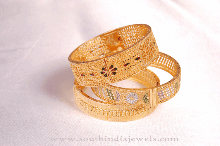 Gold Bangles Designs Chennai from Kamadenu Jewellery