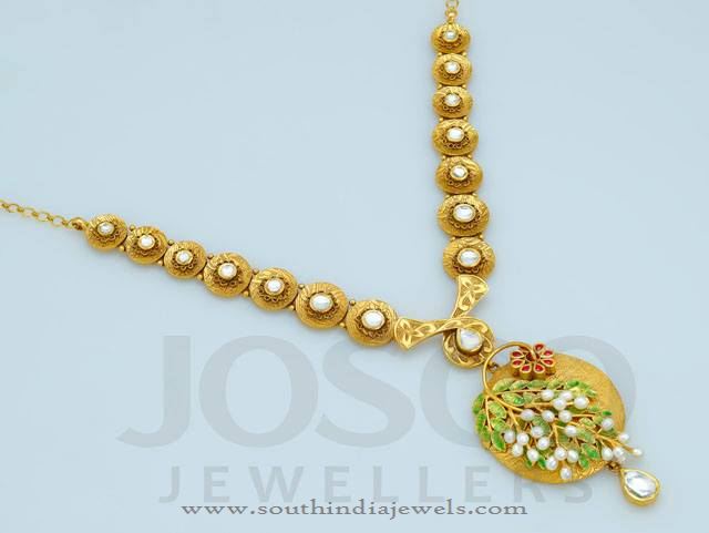 22K Gold Necklace Designs from Bosco Jewellers