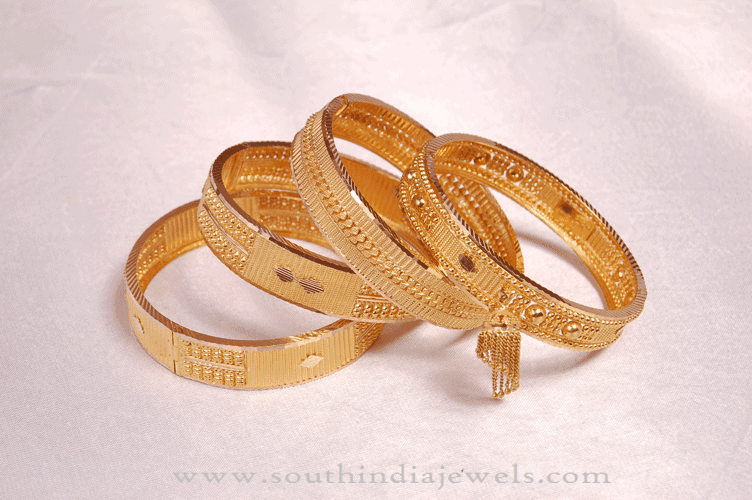 Indian Gold Jewellery Kangans Bangles