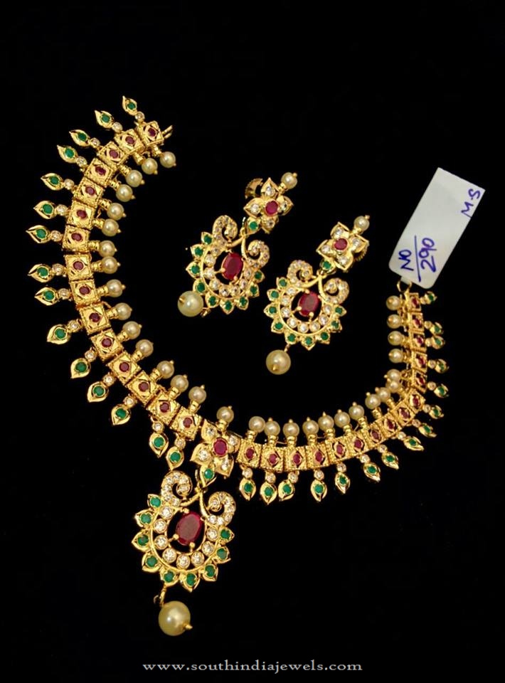 One Gram Gold Jewellery Designs 