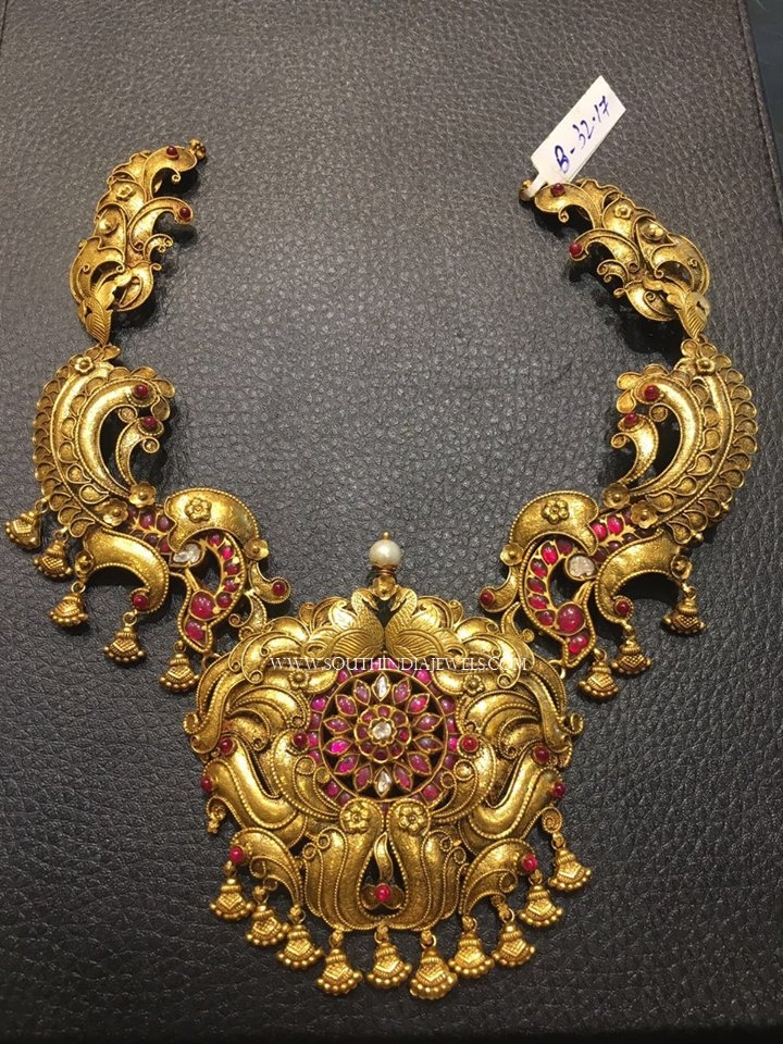 Gold Antique Necklace From NSK
