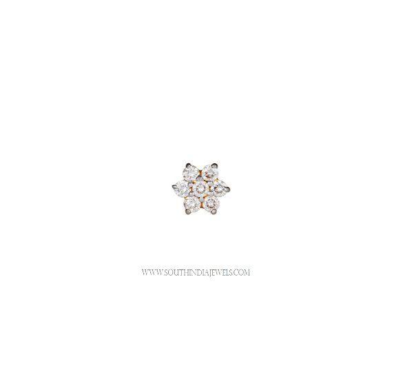 Tanishq Diamond Nose Pin Prices 1000