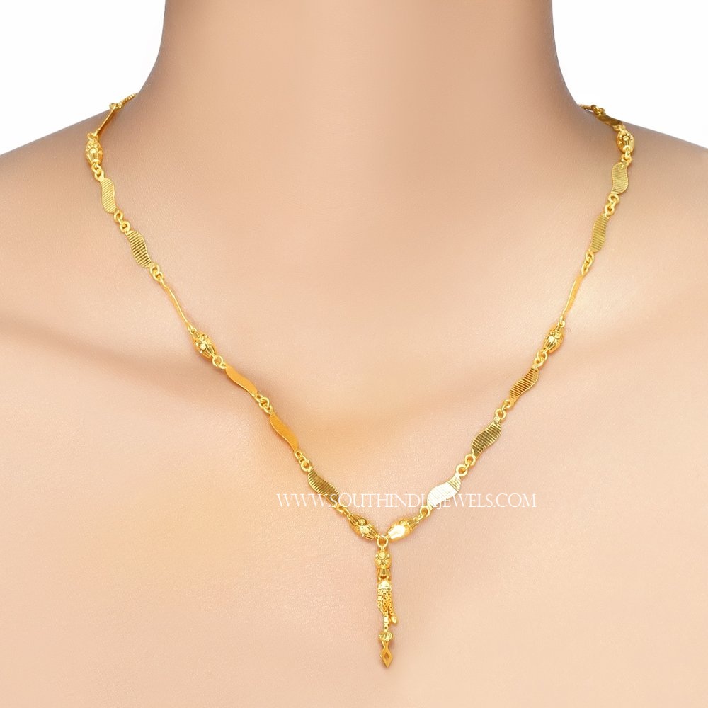 Tanishq Gold Chain Designs with Price