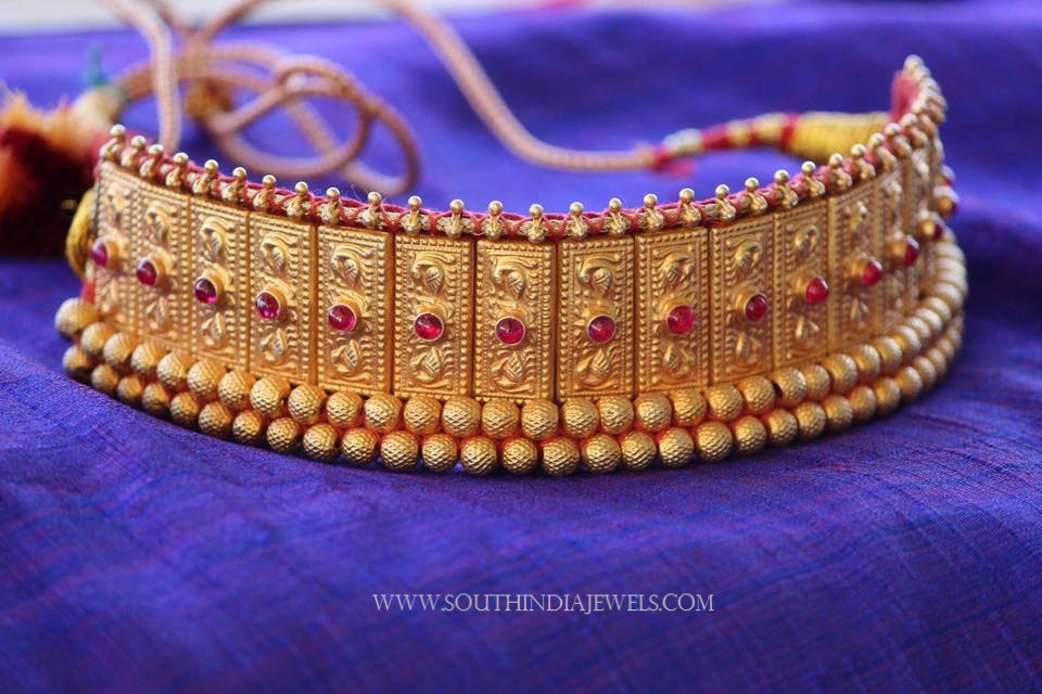 Gold Plated Thushi Necklace