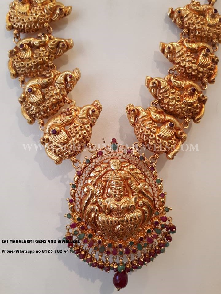 Temple Jewellery From Sri Mahalaxmi Gems & Jewellers