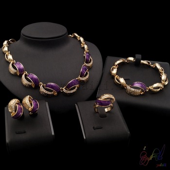 pakistani gold bracelet necklace and earring set P.Satyanarayan & Sons Jewellers