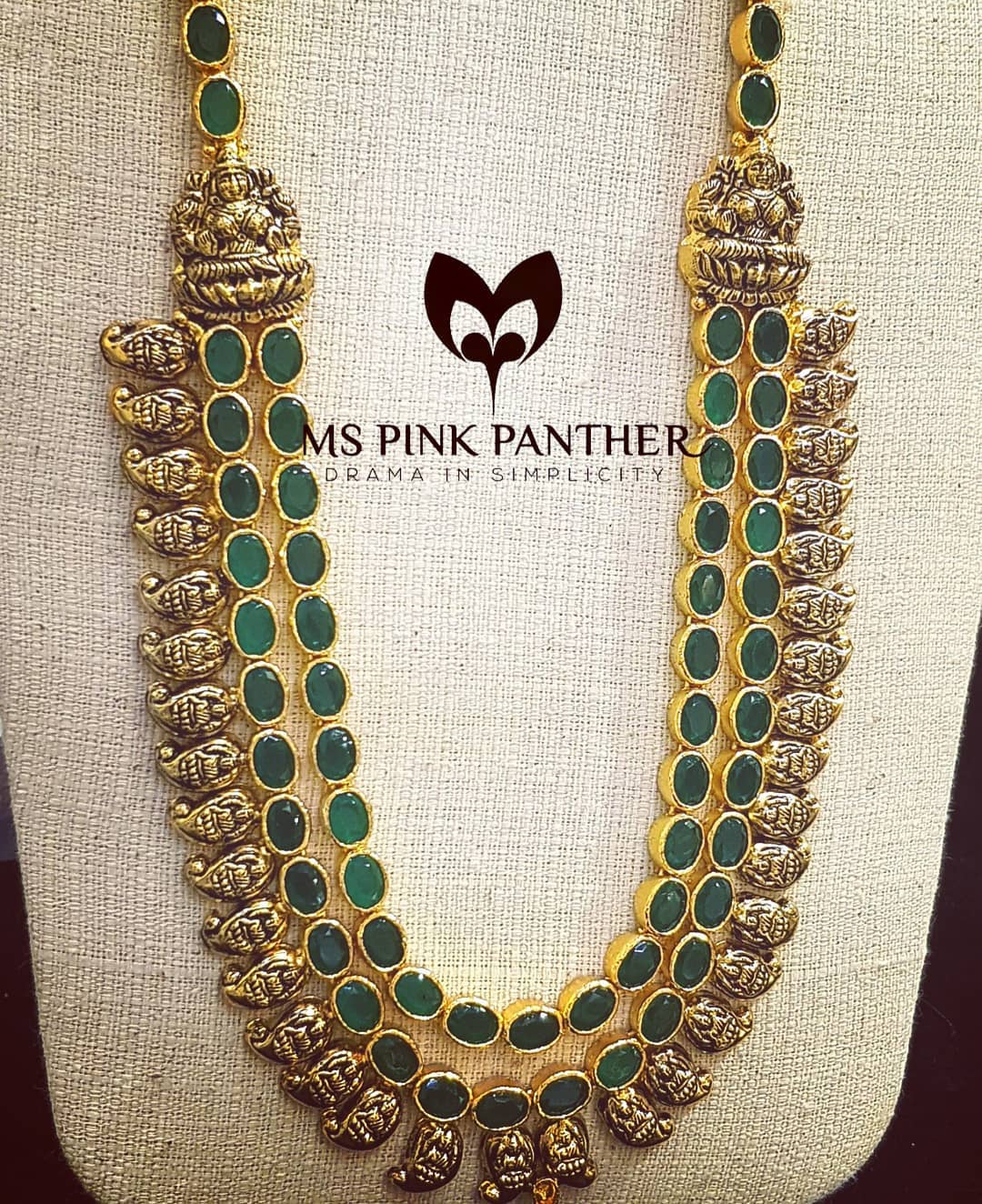 Temple Layer Necklace From Ms Pink Panthers