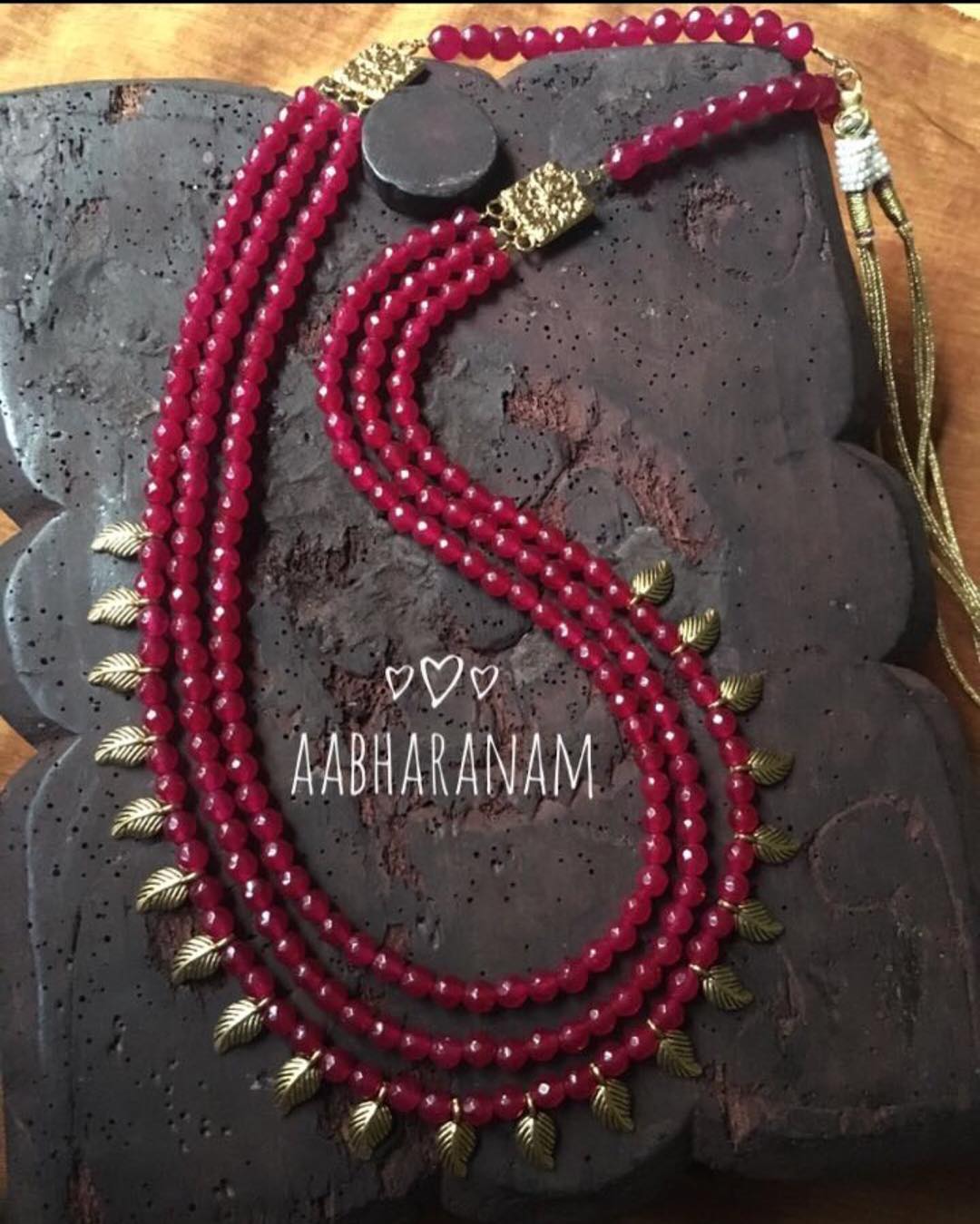 Multilayer Necklace From Aabharanam