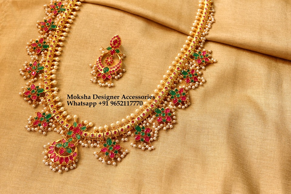 Long Necklace Set From Moksha Designer Accessories