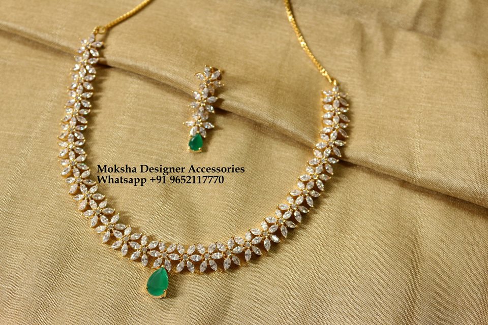 Pretty Stone Necklace From Moksha Designer Accessories