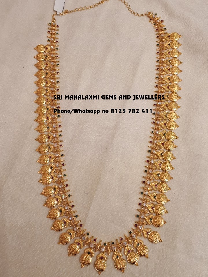 Ethnic Gold Haram From Mahalakshmi Gems And Jewellers