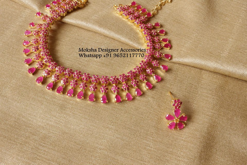 Gorgeous Pink Necklace From Moksha Designer Accessories