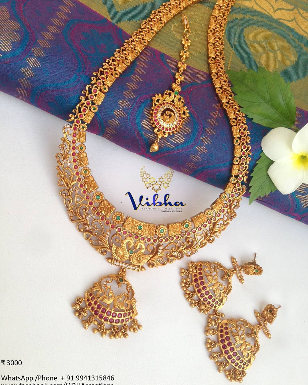 Gorgeous Sleek Long Haram From Vibha Creations