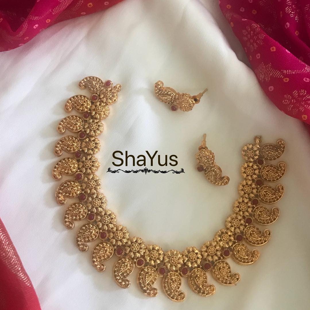 Beautiful Mango Necklace From Shayus