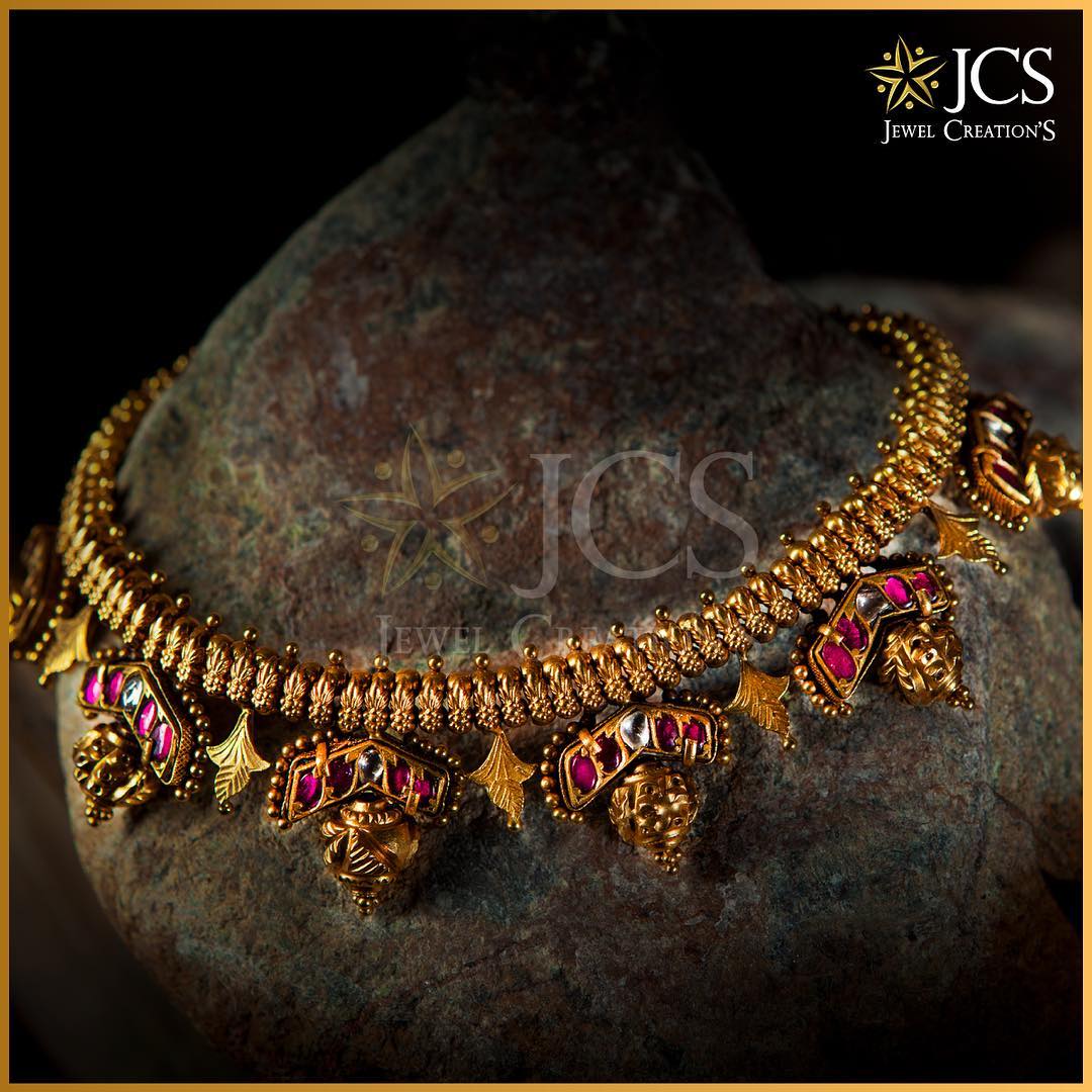Elegant Gold Necklace From Jcs Jewel Creations