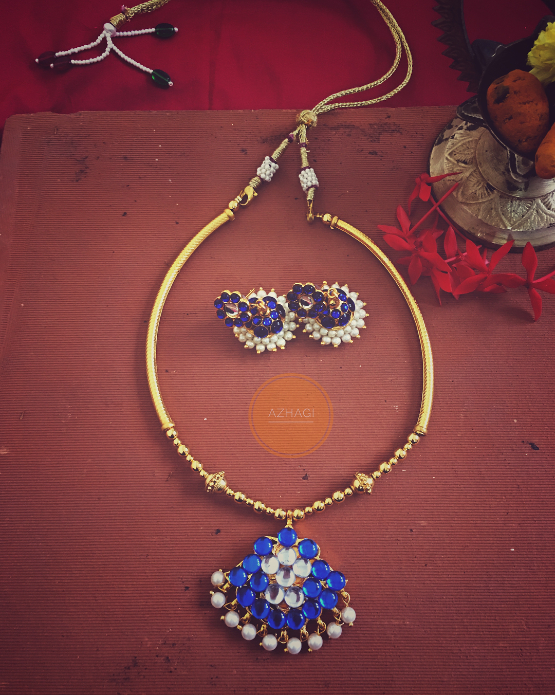 Beautiful Handmade Necklace Set From Azhagi Beads