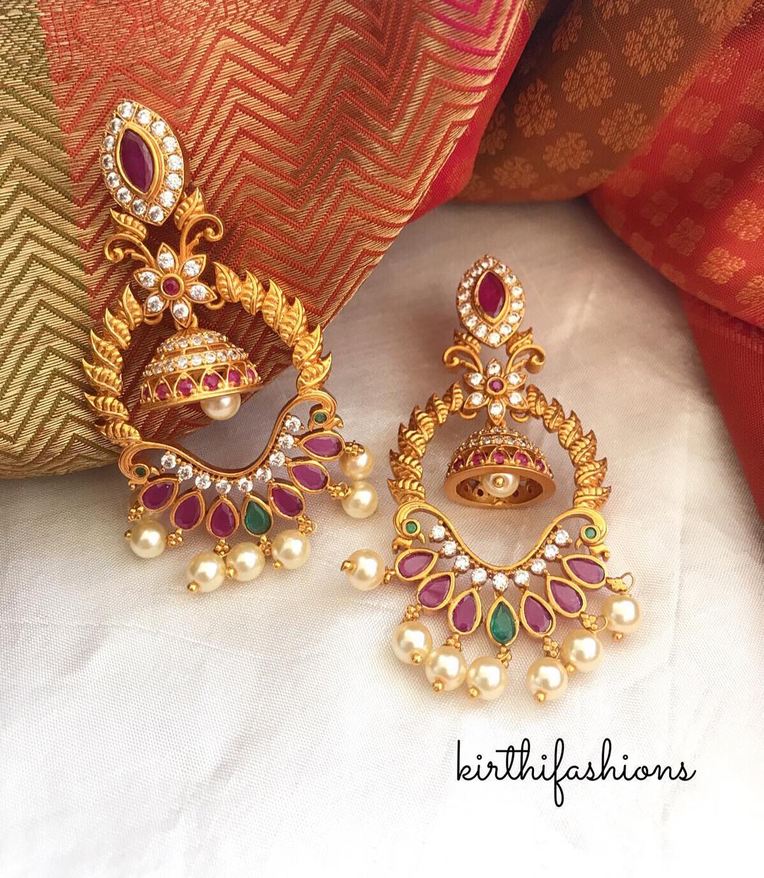Pretty Earring From Kirthi Fashions