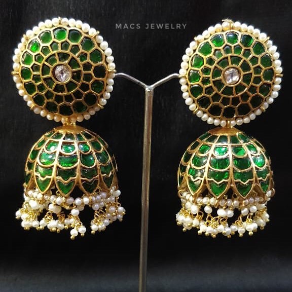 Beautiful Jhumka From Macs Jewellry